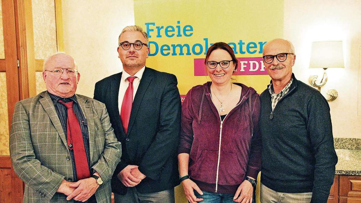 Hof: FDP setzt auf Peter Senf zur Landtagswahl
