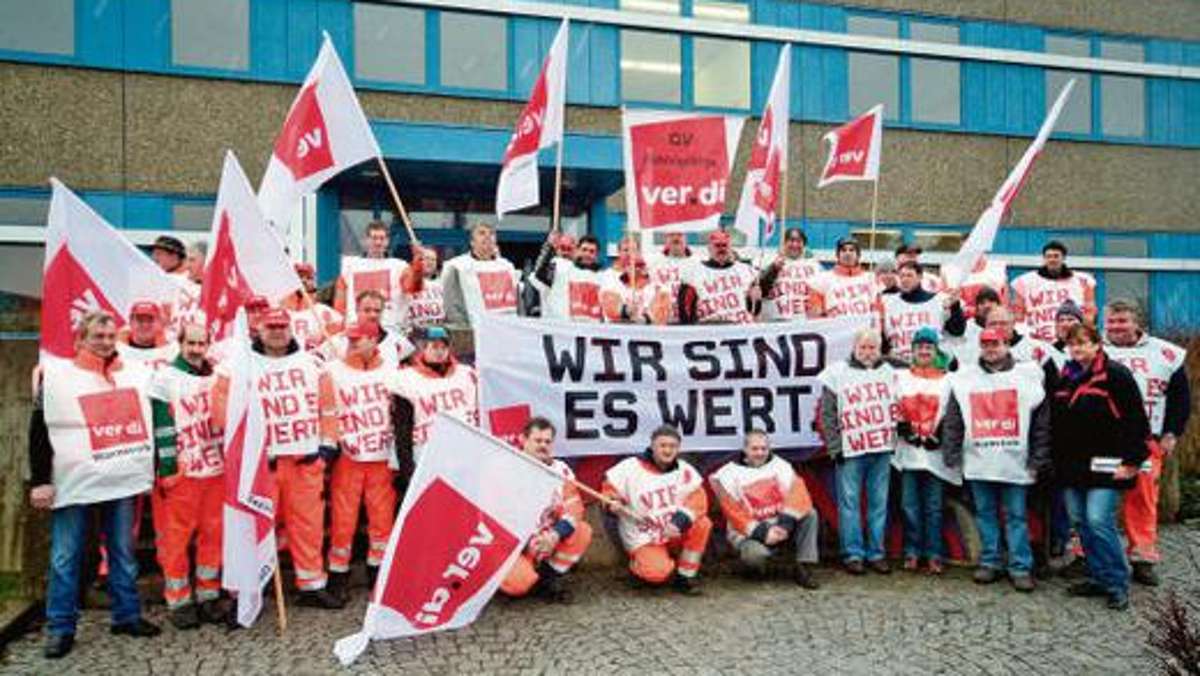 Marktredwitz: Streiks: Erster Warnschuss für Arbeitgeber
