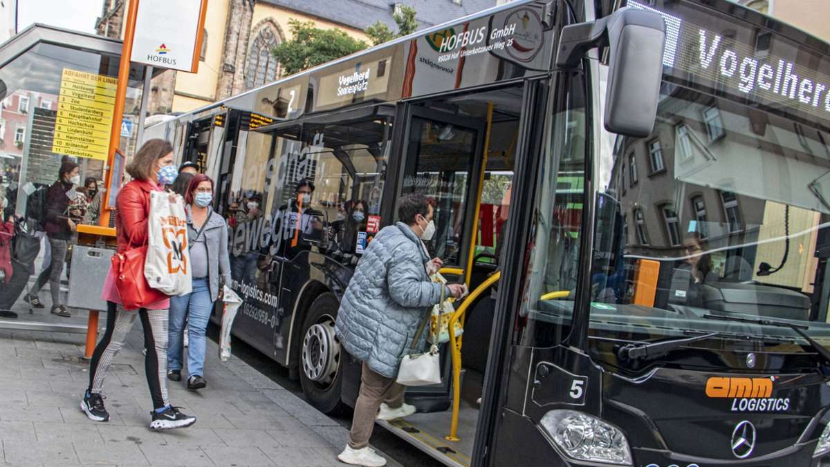 Hofer Stadtbusse: Buskarten werden neu gemischt