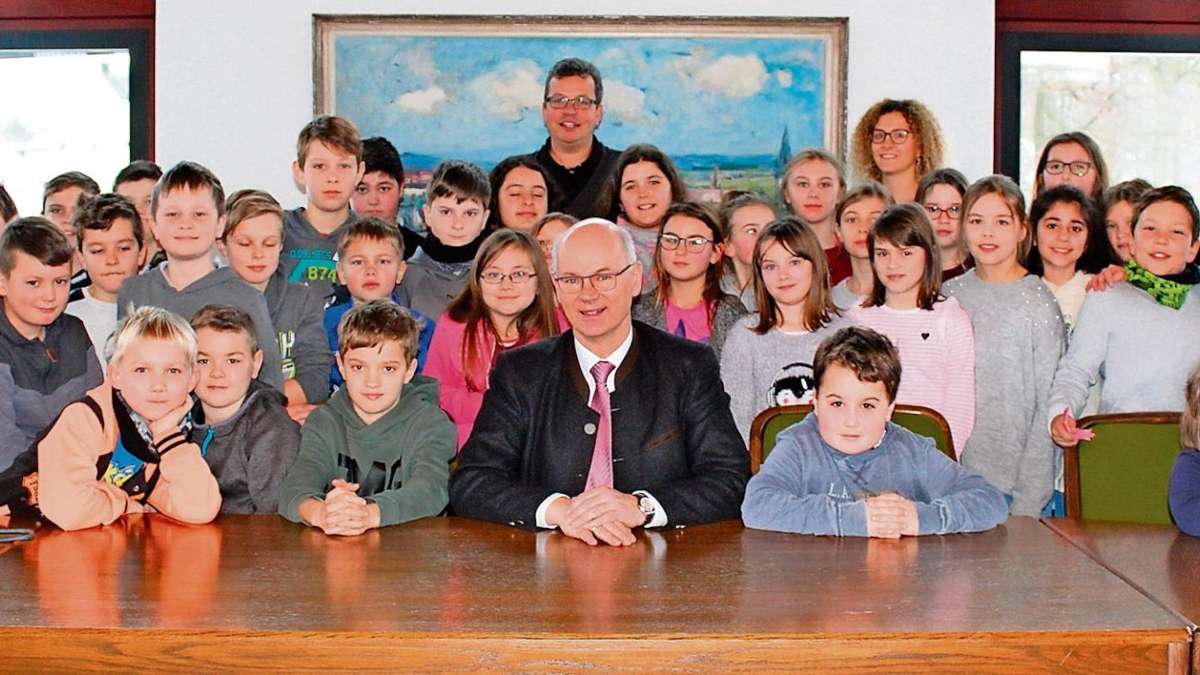 Hof: Schwarzenbacher Schüler löchern den Bürgermeister
