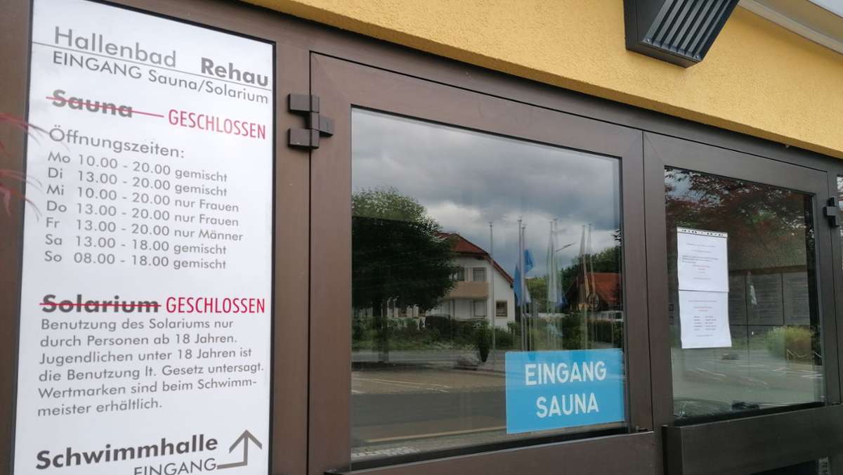 Nicht mehr zeitgemäß: Stadt Rehau will Sauna im Hallenbad schließen