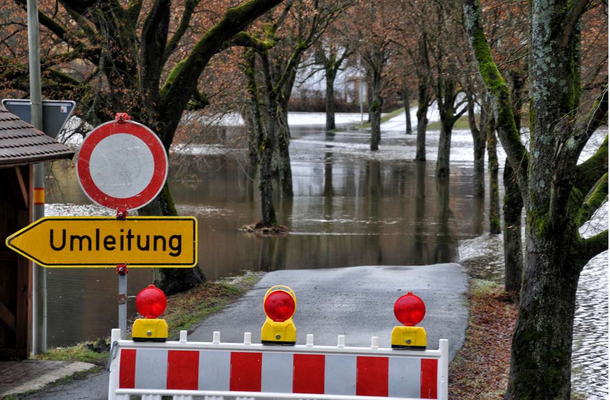 Anfang vergangnen Jahres kam es nach lang anhaltendem Regen zu zahlreichen Überschwemmungen im Raum Kulmbach. Foto:  