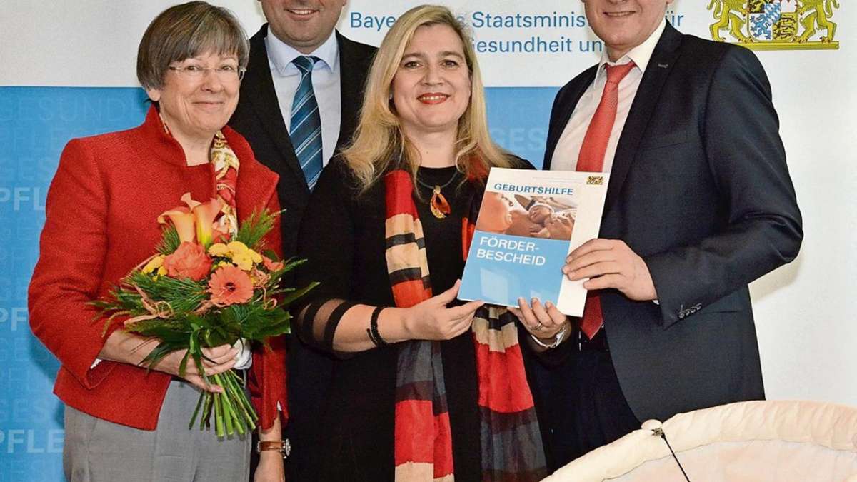Marktredwitz: Freistaat fördert Geburtshilfe im Klinikum