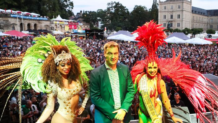 Markus Söder kommt  zum Samba-Festival