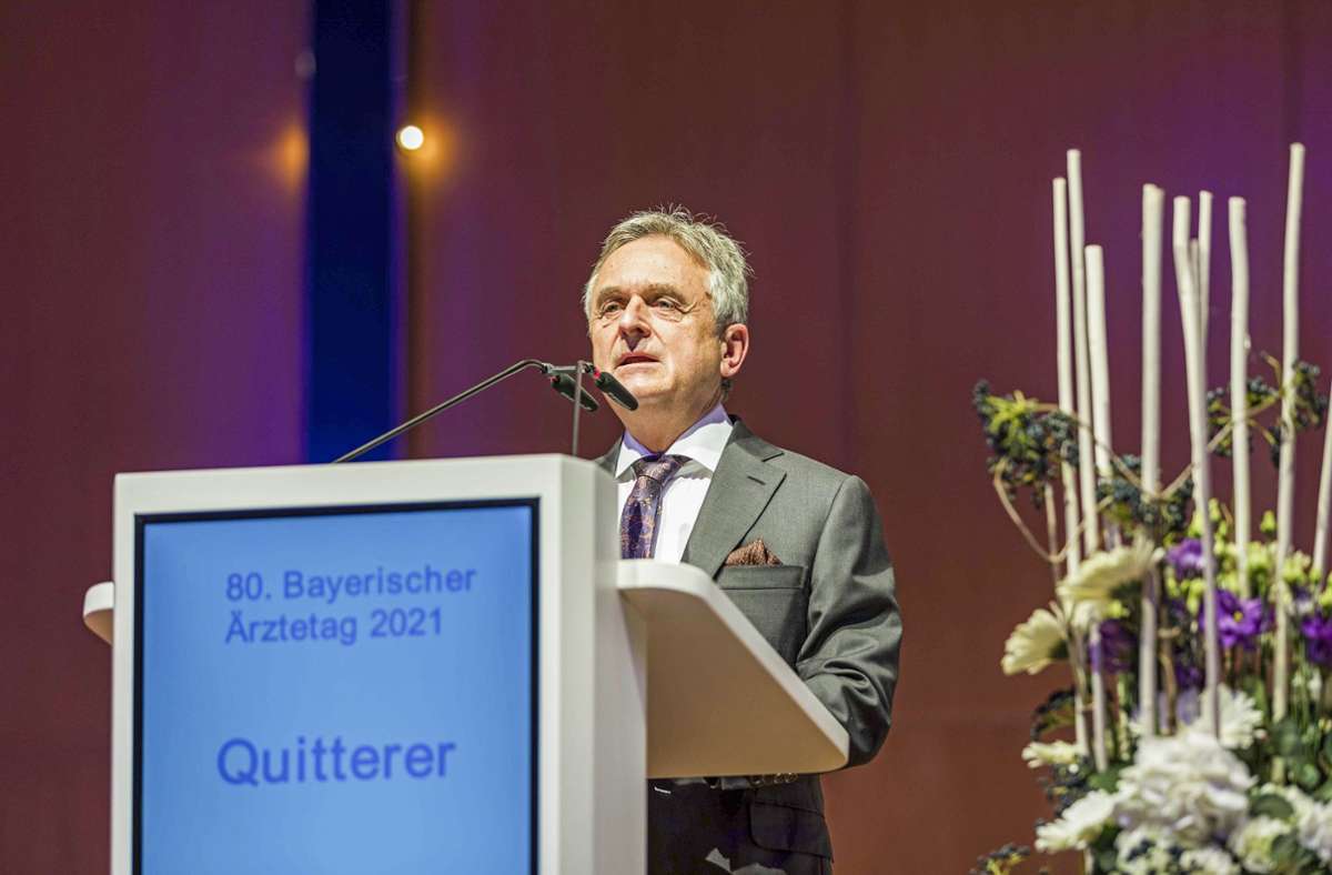 Gerald Quitterer, Präsident der Bayerischen Landesärztekammer