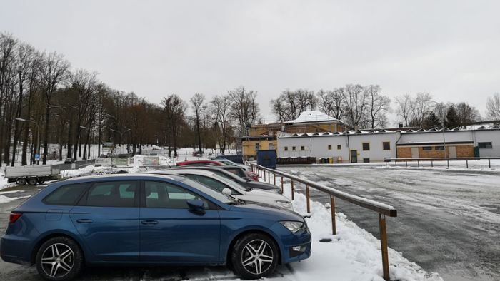 Parksituation in  Münchberg: Freie Plätze fürs Klinikpersonal