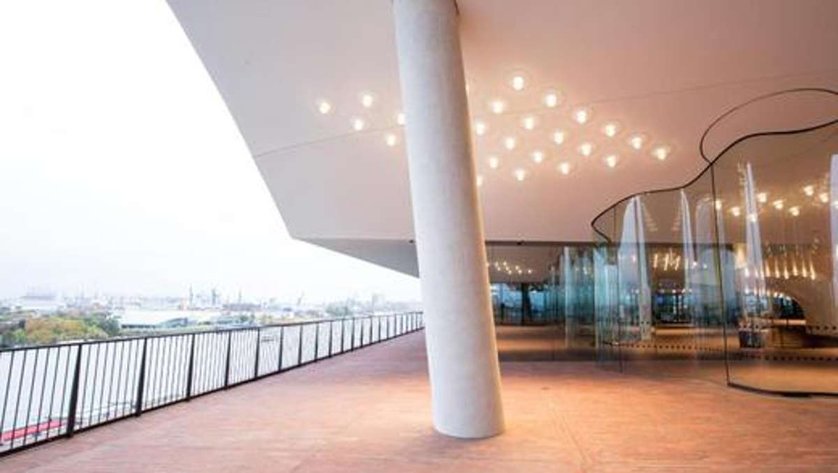 Kunst und Kultur: Plaza der Elbphilharmonie erlebt Ansturm