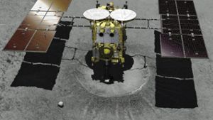 Japanische Raumsonde schickt Erkundungsroboter zu Asteroiden