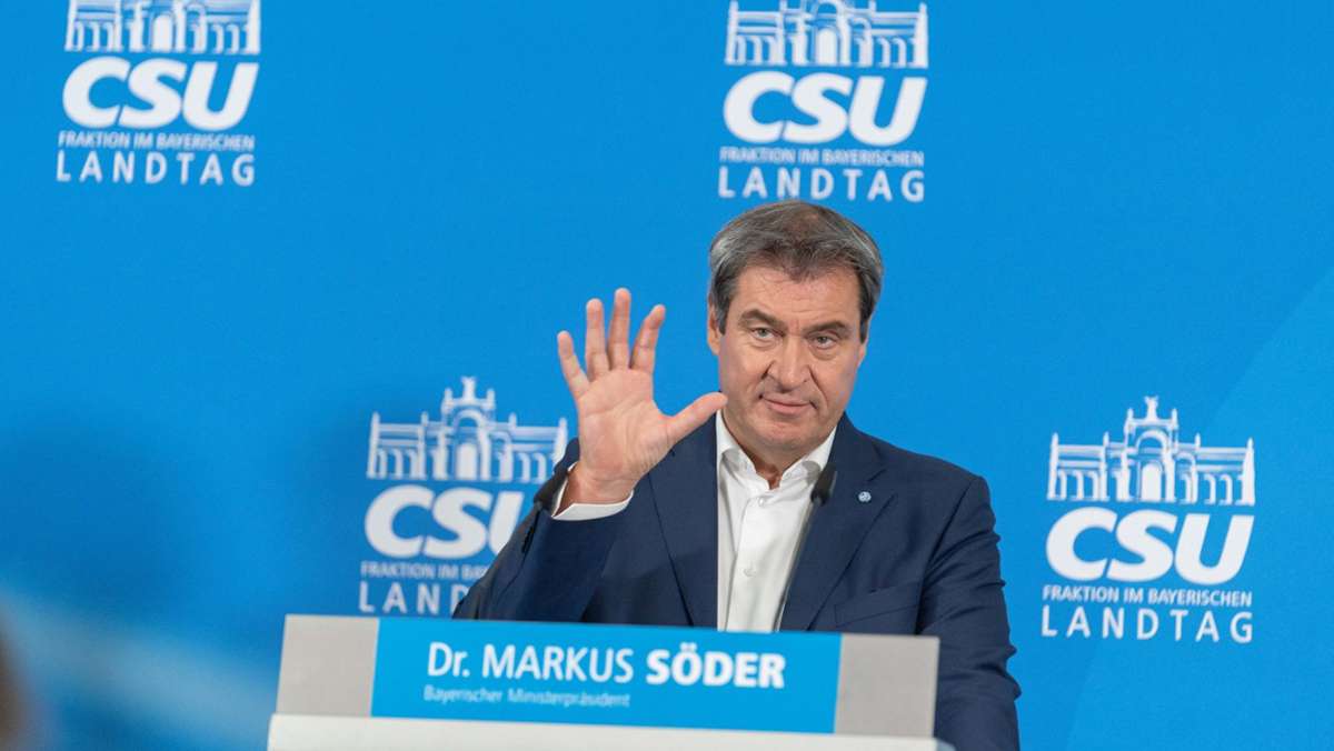 Mödlareuth: CSU-Chef Söder beim Deutschlandfest