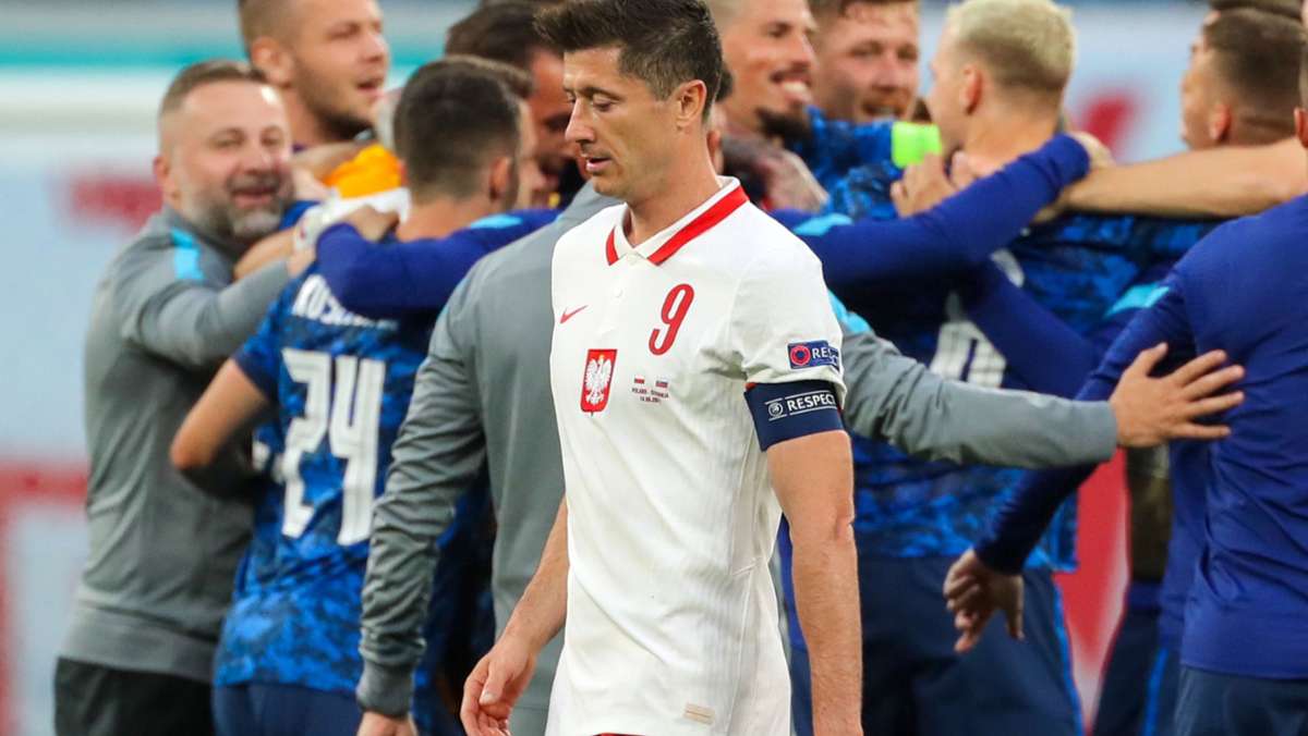 Slowakei besiegt Polen: Frust-Start für Lewandowski