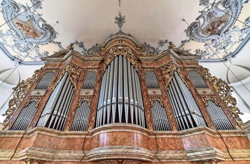 1906 nach dem Kirchenbrand neu erbaut und 2019 saniert: die Orgel in der Wunsiedler Stadtkirche Sankt Veit. Foto: pr..