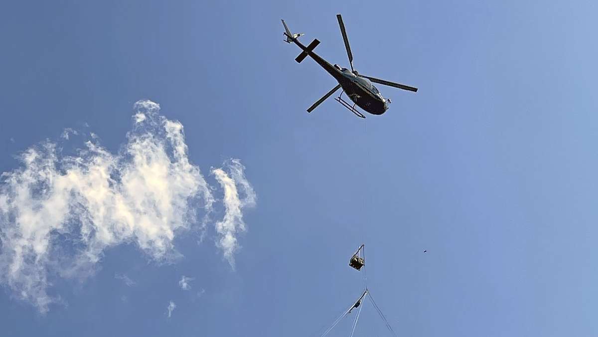 Bei Marktredwitz: Rätselraten über tieffliegenden Hubschrauber