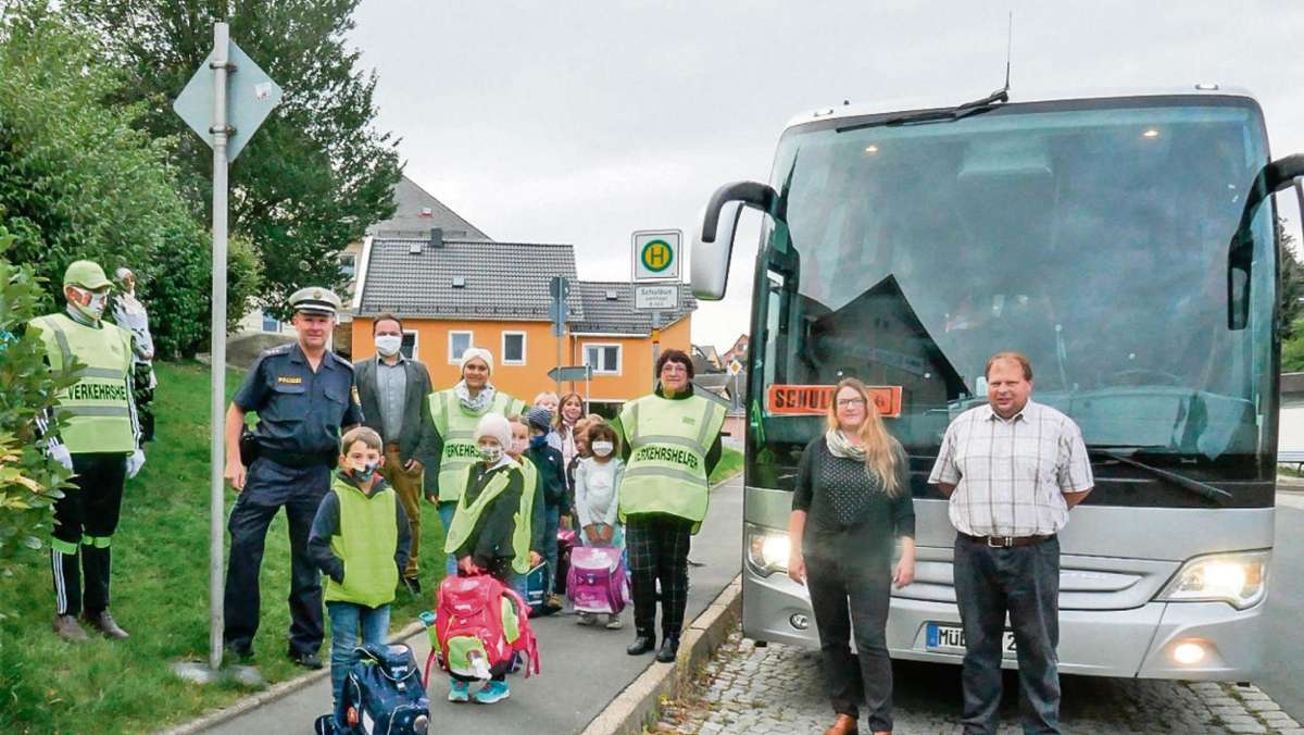 Sparneck: Erstmals Schulwegdienst in Sparneck