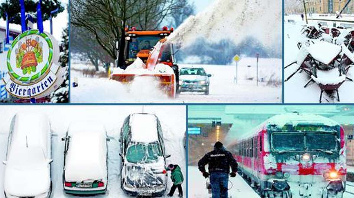 Länderspiegel: Schneemassen statt Osterglocken