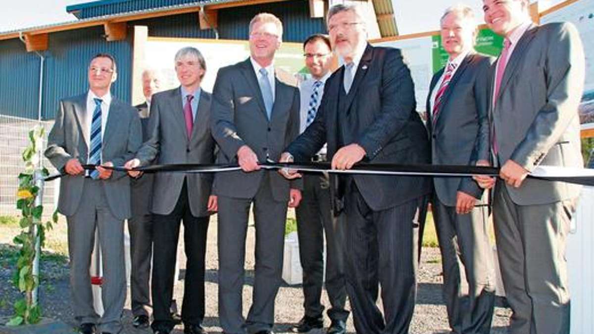 Wunsiedel: Minister eröffnet Windstützpunkt