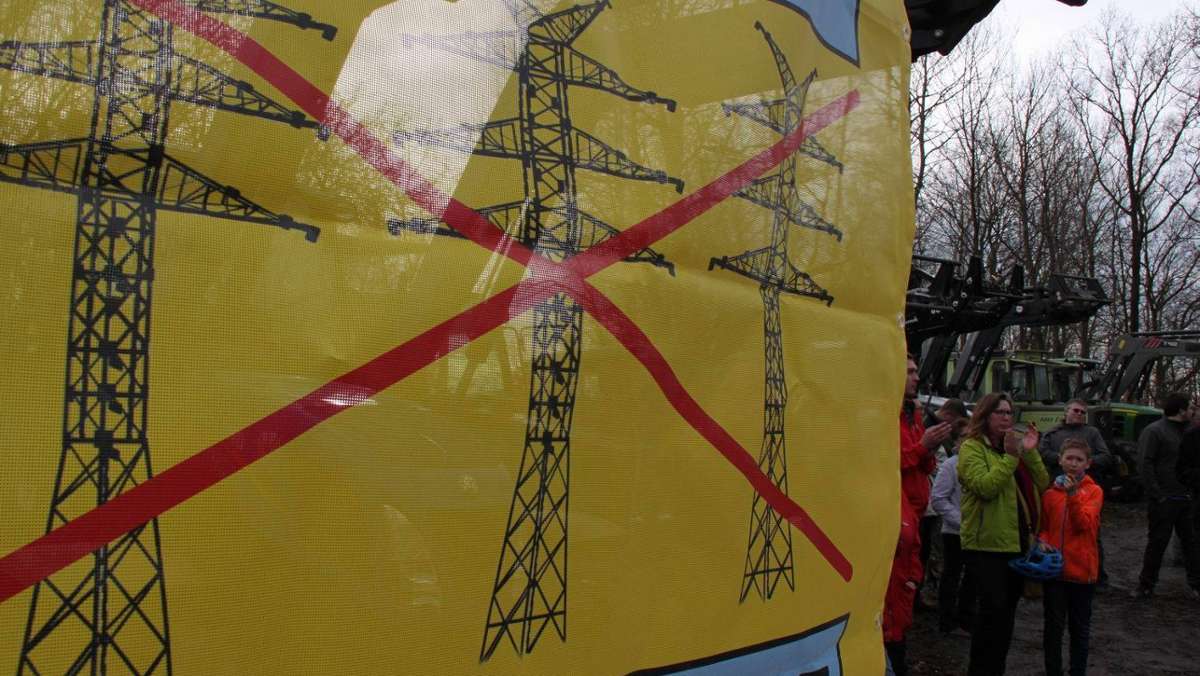 Hof: Planungstreffen und Demo zu geplanter Stromtrasse