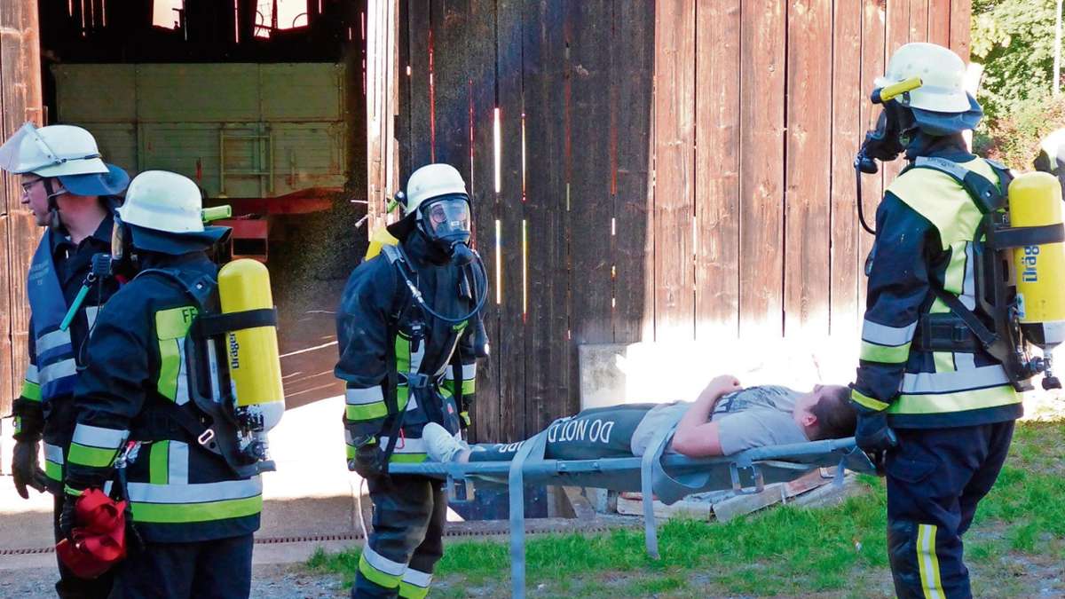 Kulmbach: Feuerwehren zeigen ihr Können