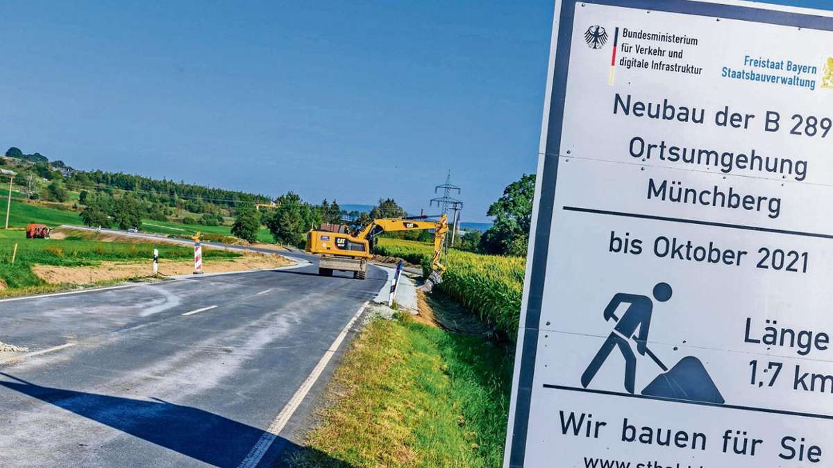 Münchberg: Münchberger Südumgehung bald fertiggestellt