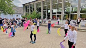 Grundschule Münchberg: Schüler, Lehrer und Eltern feiern zusammen
