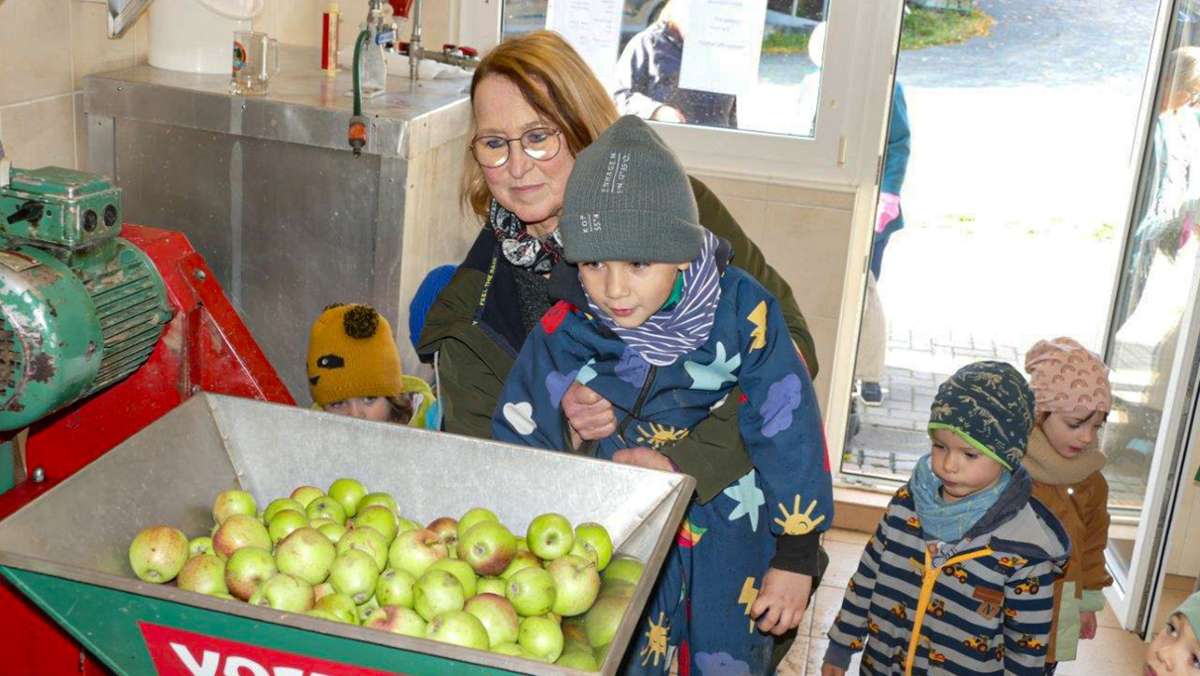 Lichtenberg: Bald läuft die  Apfelpresse wieder
