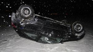 Schnee und Eis: Viele Unfälle im Raum Hof
