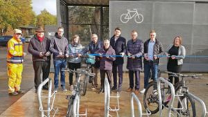Stammbach: Parkhaus für Fahrräder