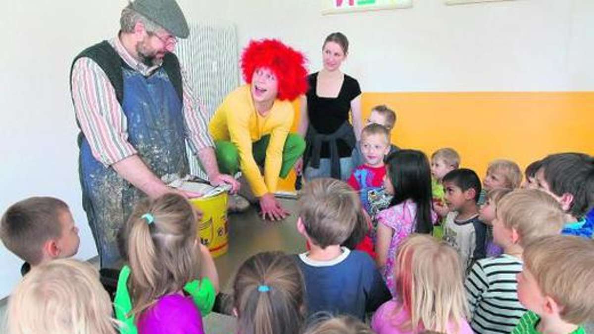 Wunsiedel: Pumuckl besucht die Kindergärten
