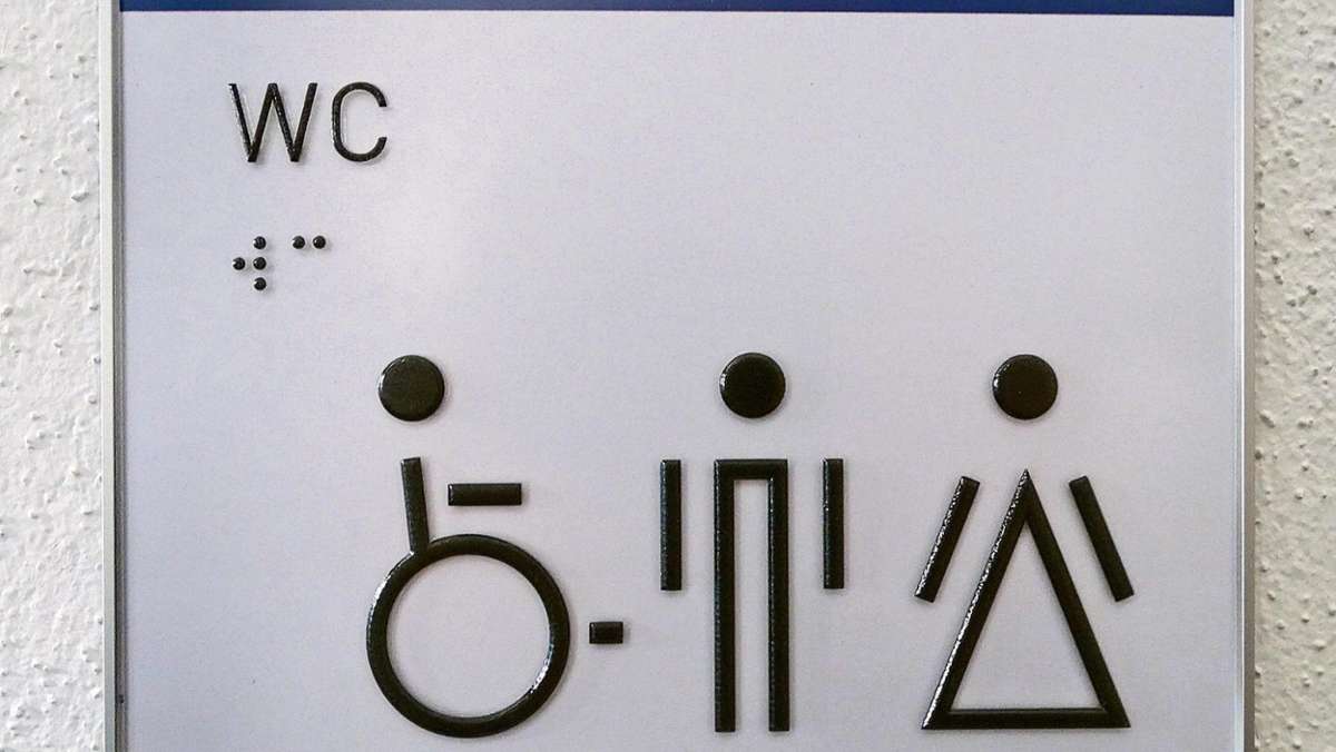 Hof/Landkreis: Toiletten für das dritte Geschlecht gibt es nicht