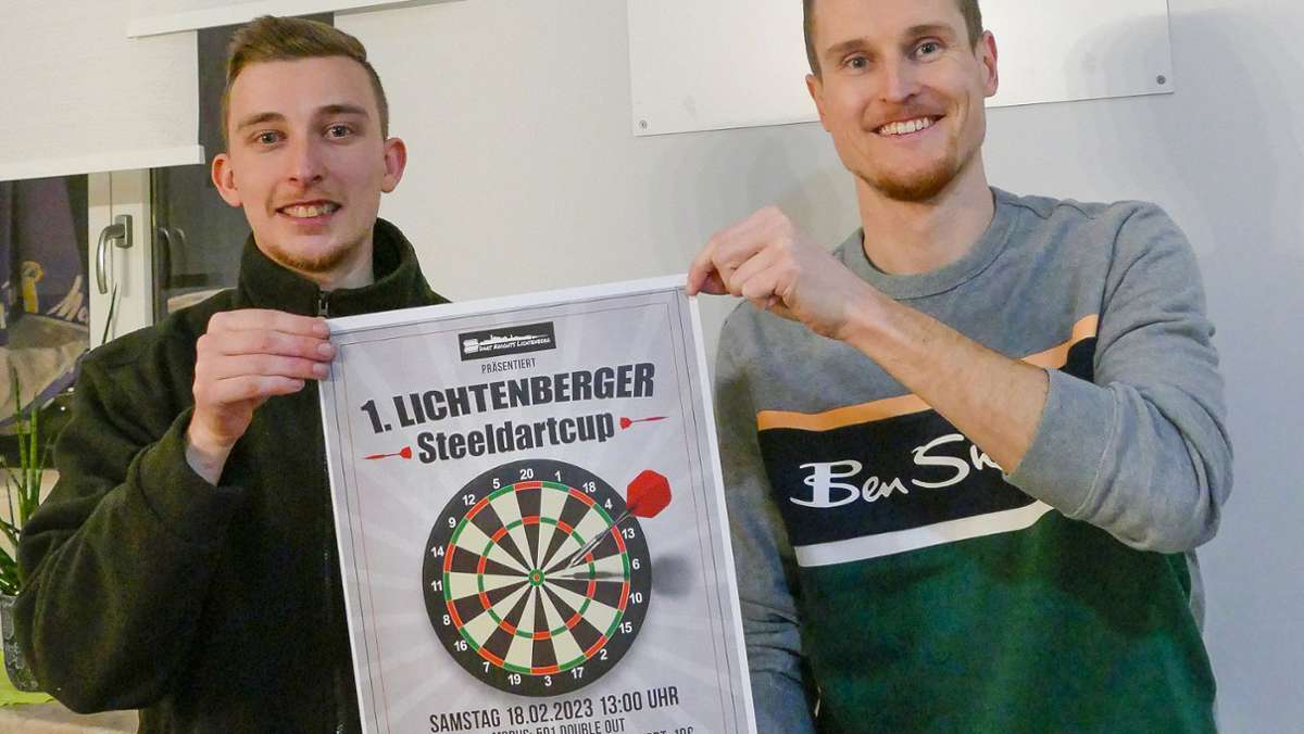 Lichtenberg Dart-Turnier mit stählernen Spitzen - Naila