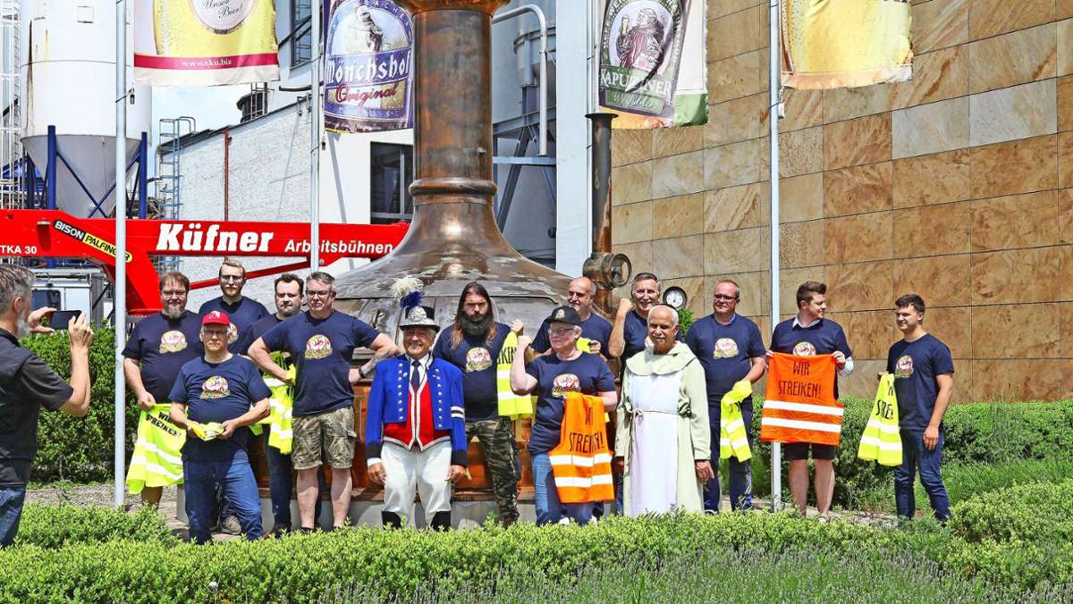 Notfalls mit Streik: Kulmbacher Brauer kämpfen für mehr Lohn