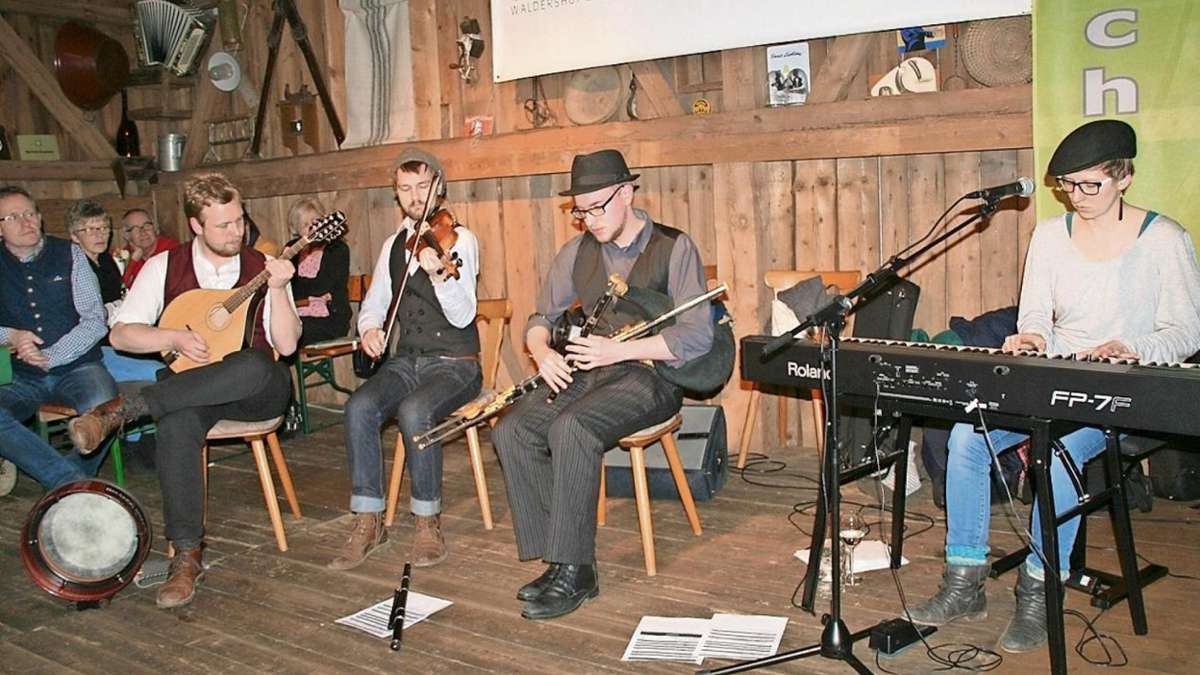 Waldershof: Irische Musik begeistert im Kramerstodl