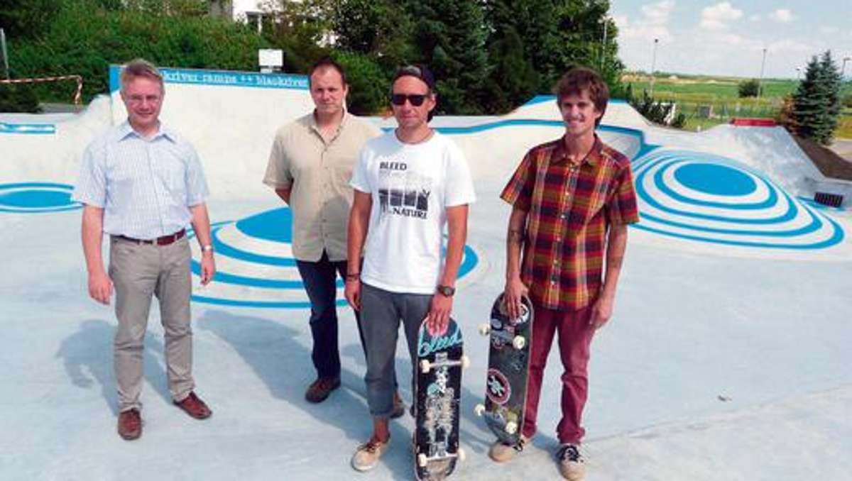 Münchberg: Sprünge auf hochmodernem Skatepark