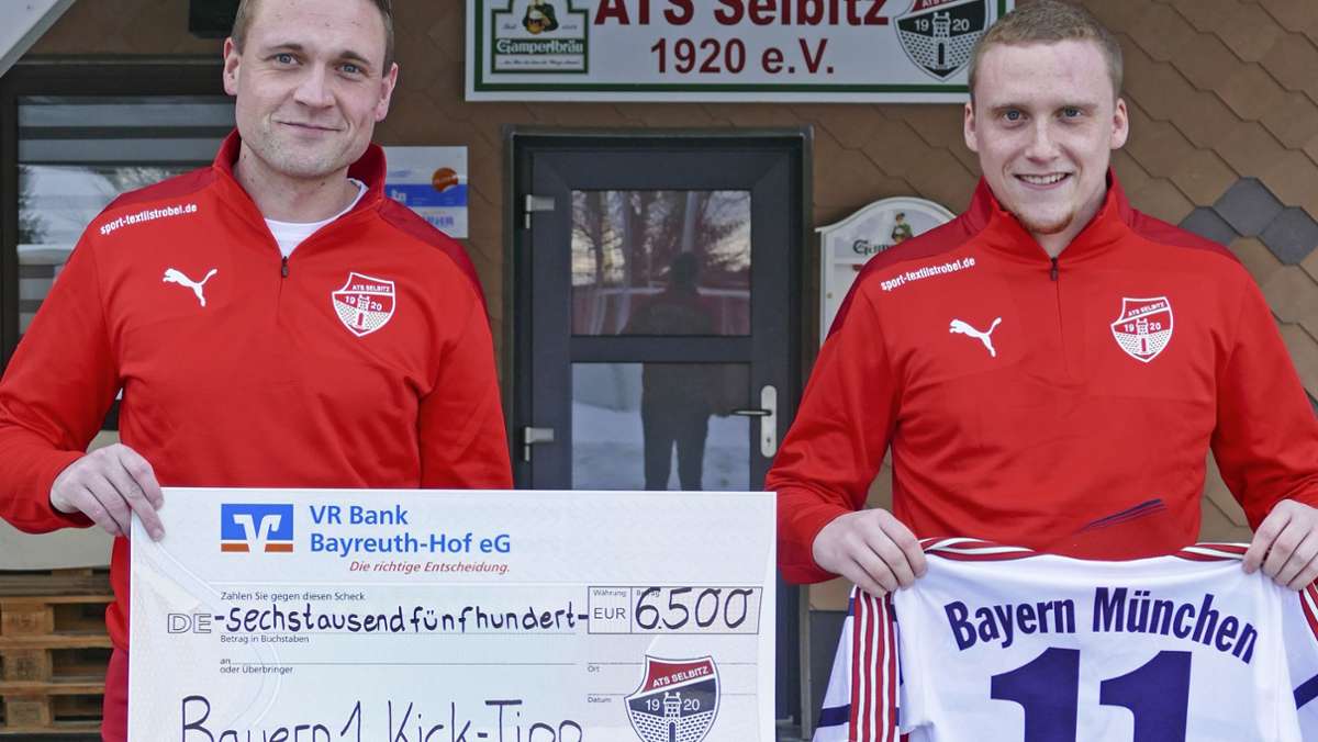 Gewinn bei „Heute im Stadion“: Effenberg als Glücksbringer für den ATS Selbitz