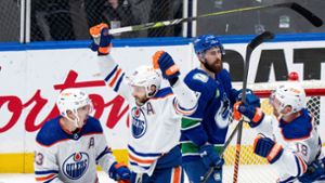 Eishockey: NHL-Playoffs: Draisaitl überragt bei Ausgleich der Oilers