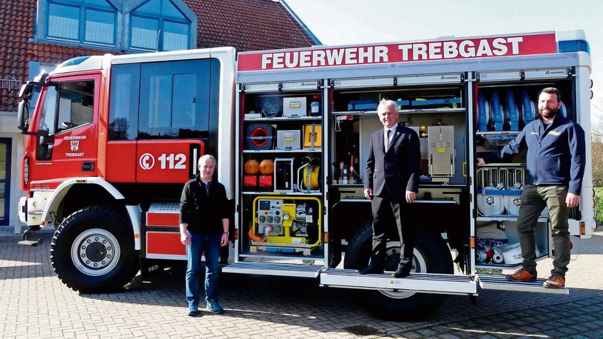 Trebgast: Das neue Feuerwehrfahrzeug ist da