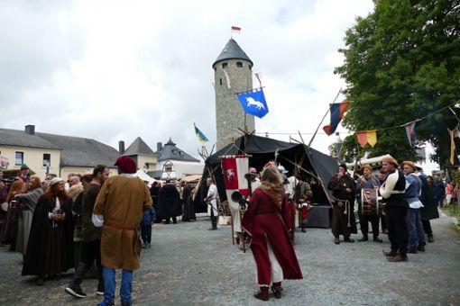 Burgfest in Lichtenberg. Foto: Sandra Hüttner
