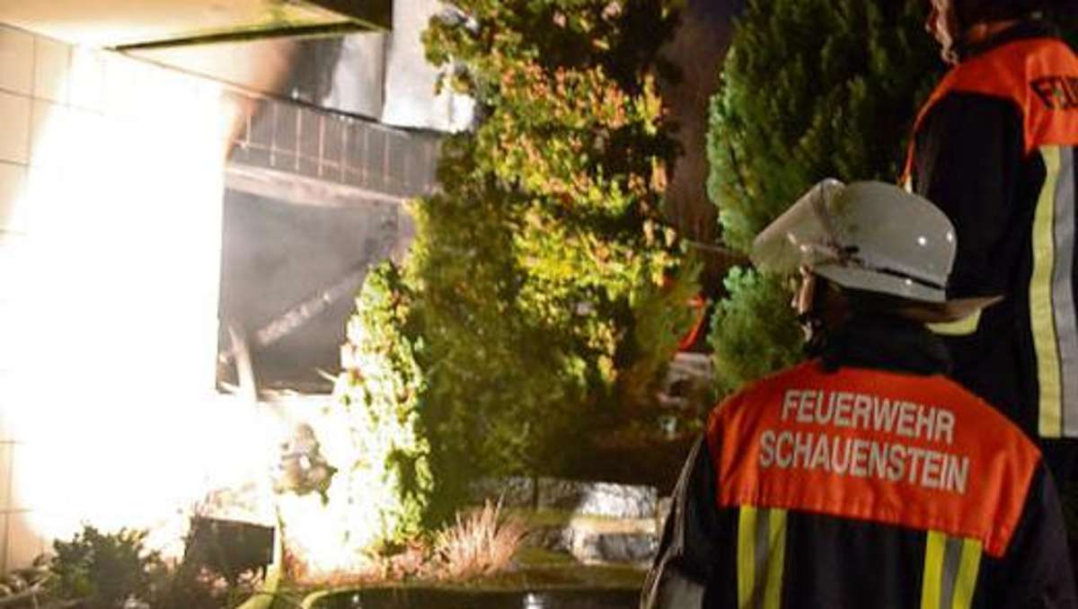 Naila: Kellerbrand in Schauenstein