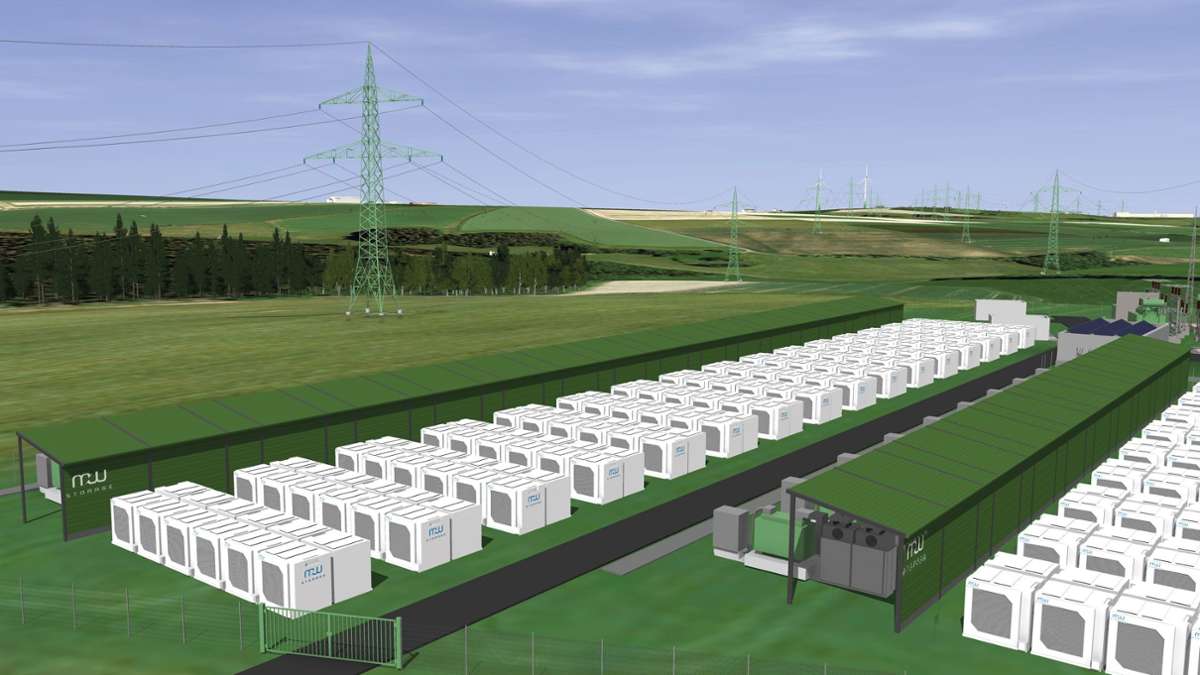Energiewende: Bei Arzberg entsteht Batteriespeicher