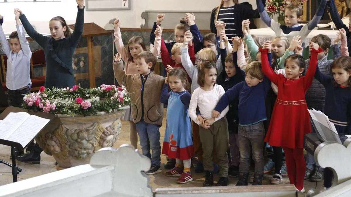 Kultur-Gastspiel: Englische Kinder begeistern im Chor
