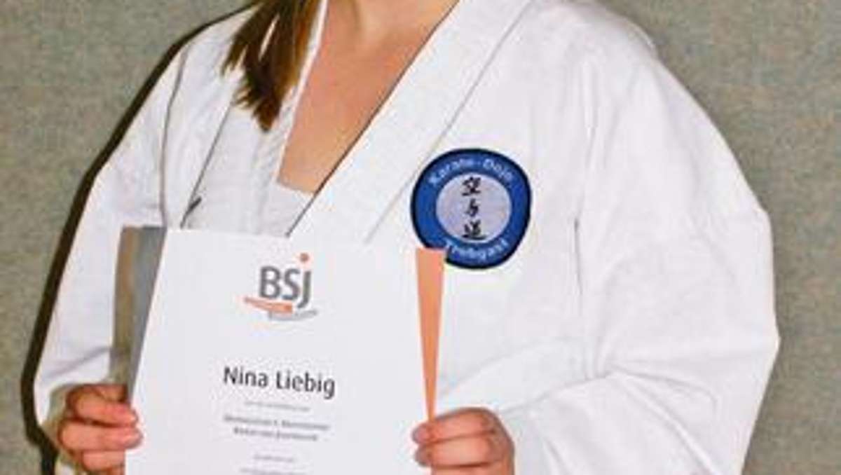 Kulmbach: Ohne Nina läuft nichts bei den Karatekas