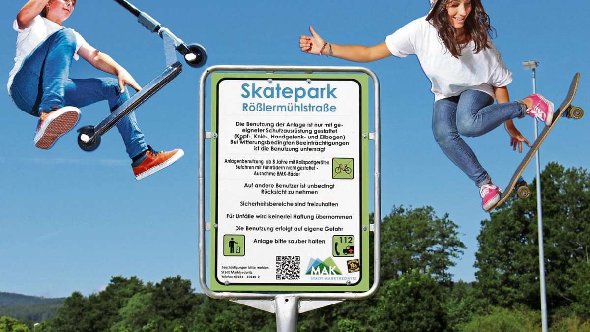 Marktredwitz: Im Skatepark sind Scooter doch erlaubt