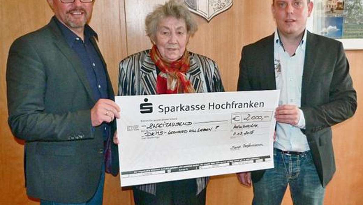 Münchberg: 2000 Euro für Typisierung