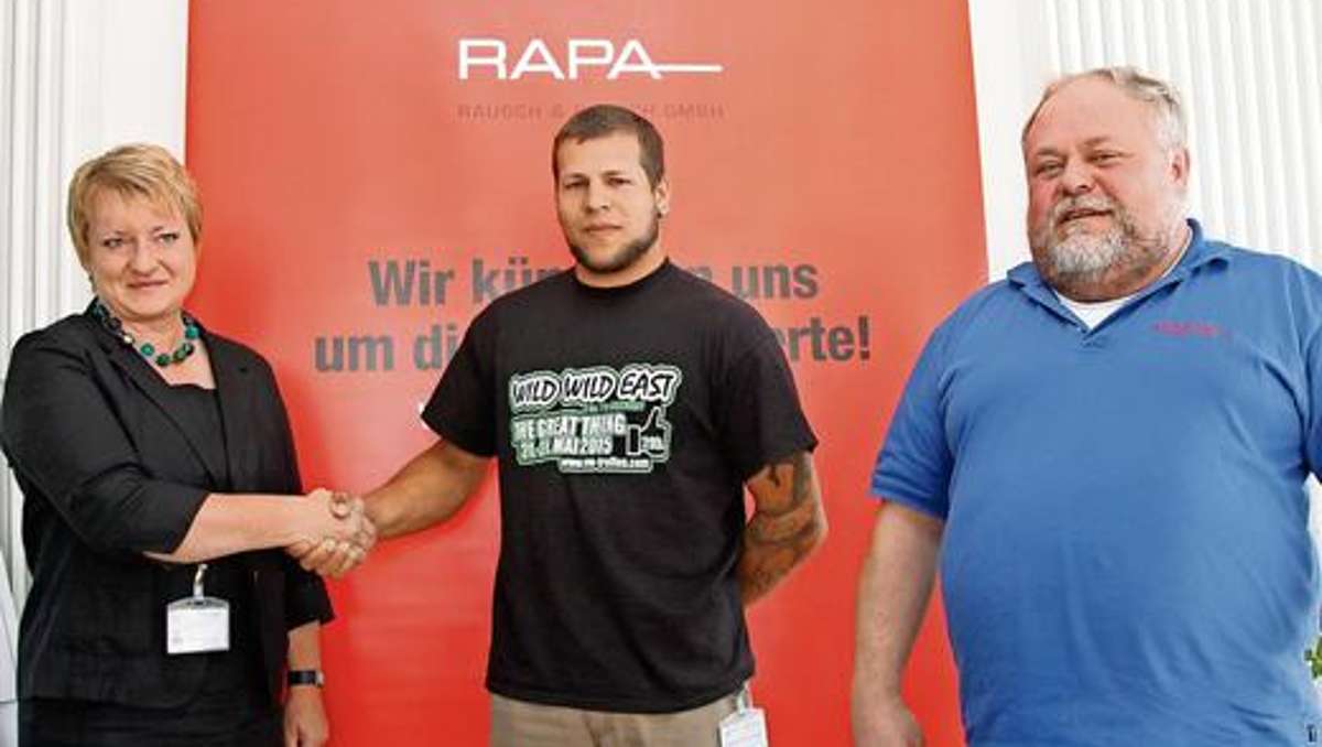 Fichtelgebirge: Rapa begrüßt 750. Mitarbeiter in Selb