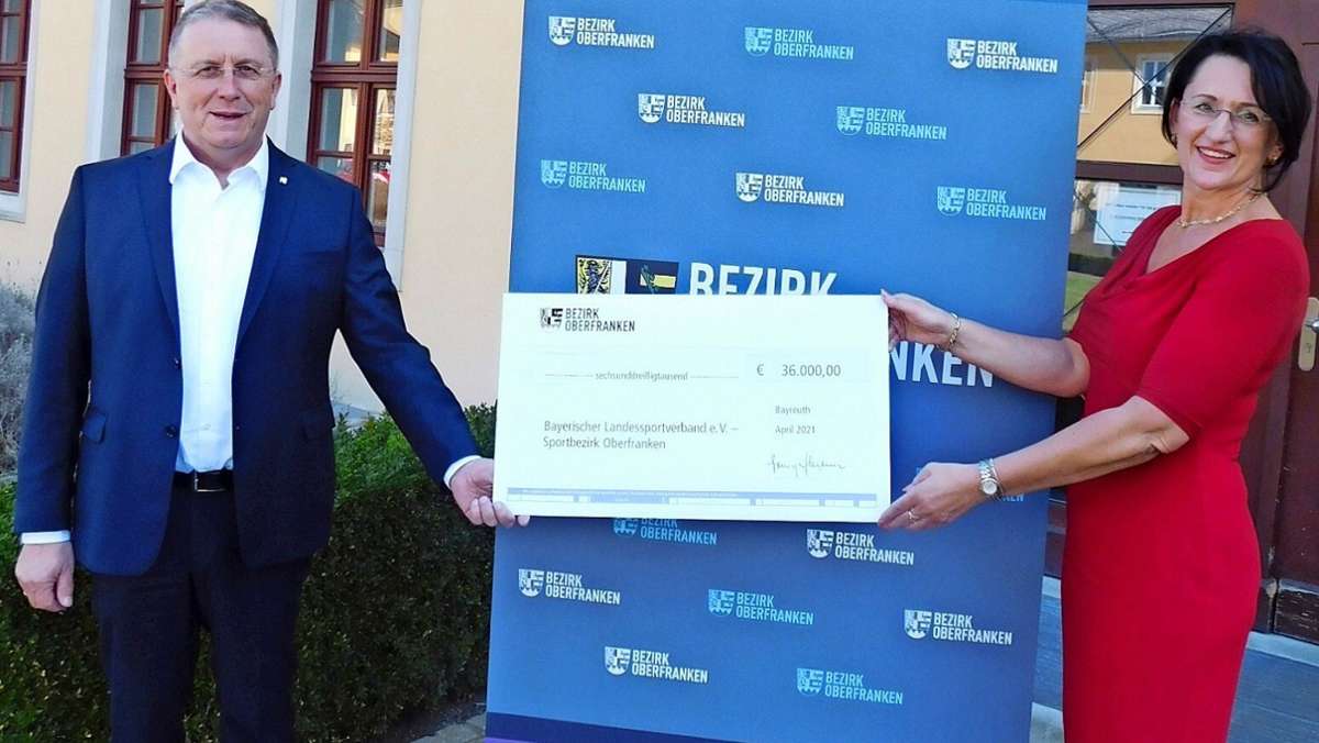 Finanzielle Hilfe: 36 000 Euro für BLSV-Bezirk Oberfranken