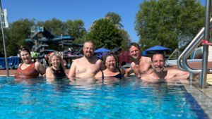Anschwimmen in Hof : Die Freibad-Saison ist eröffnet