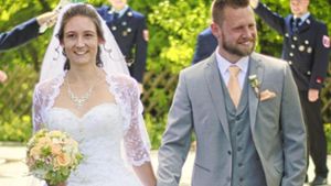 Hochzeit in Nagel: Carina Voit hat geheiratet