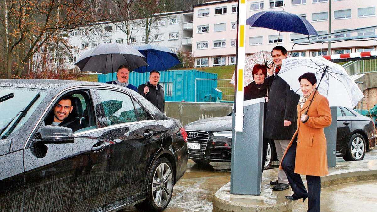 Kulmbach: Das erste Parkdeck ist geöffnet