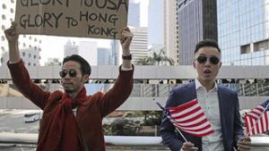 USA stärken Hongkongs Demokratiebewegung - China schäumt