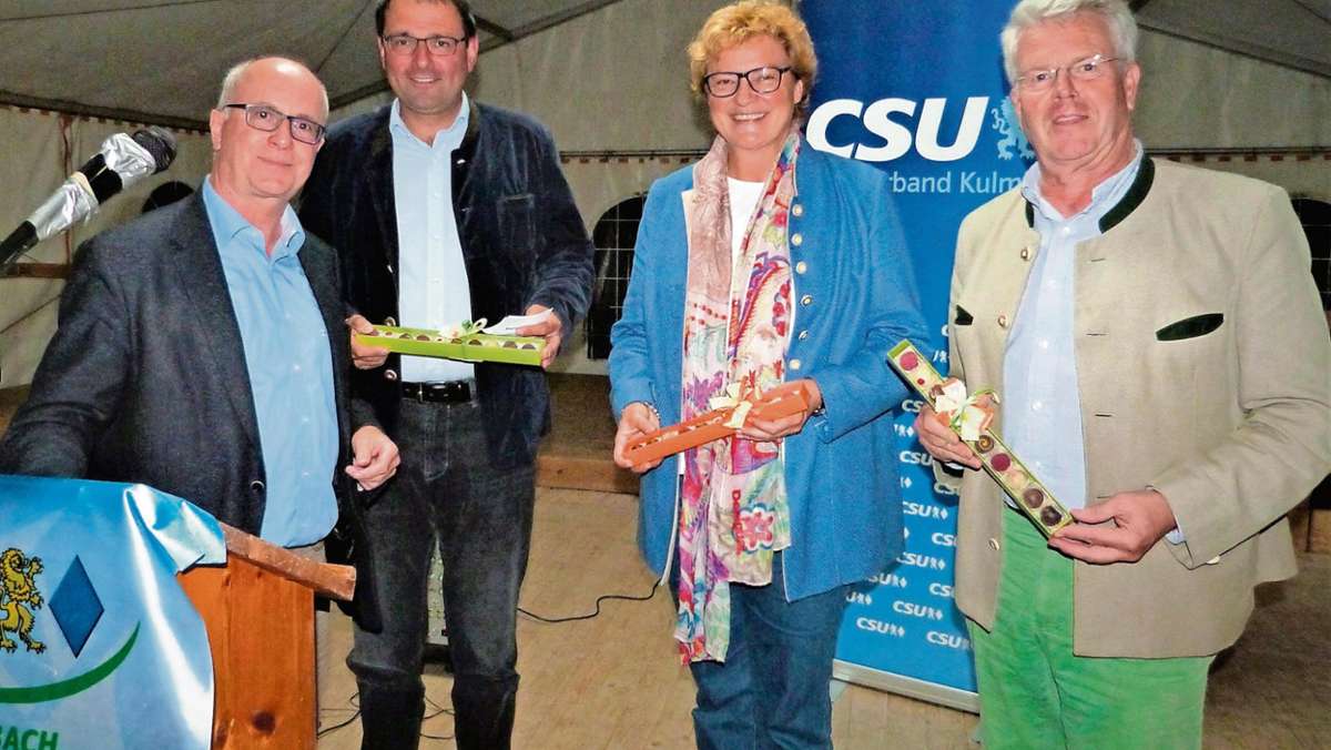 Ködnitz: Schöffel blickt gelassen auf die Landtagswahl