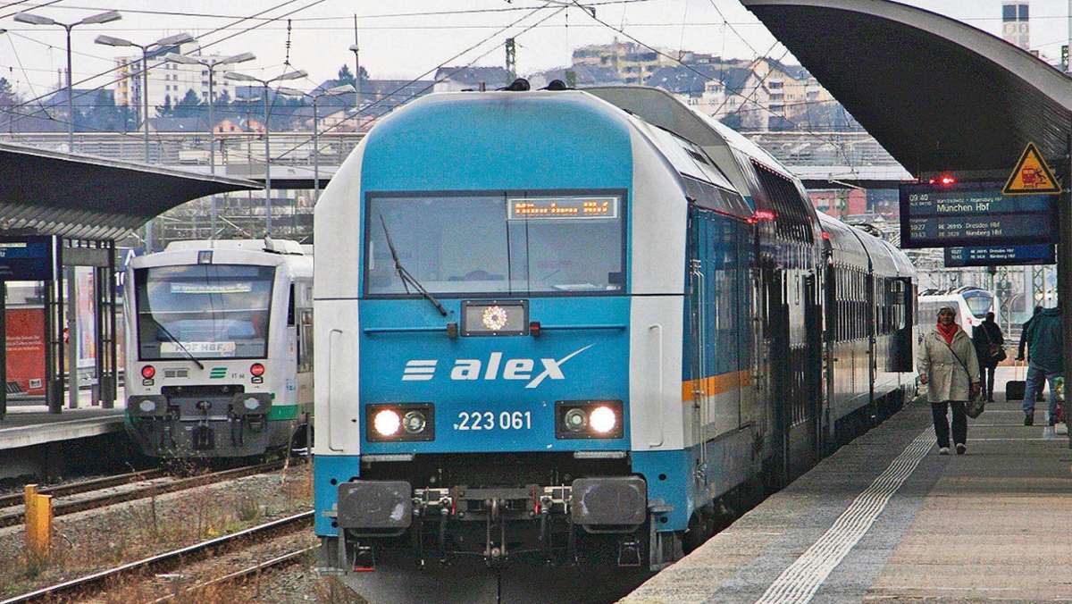 Hof/München: Beschwerden über Alex-Züge reißen nicht ab